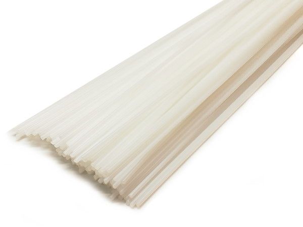 Plastic welding rods PP 4mm round Natural 1kg | az-reptec